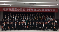 嘉泰公司召開(kāi)2016年年終總結(jié)暨表彰大會(huì)